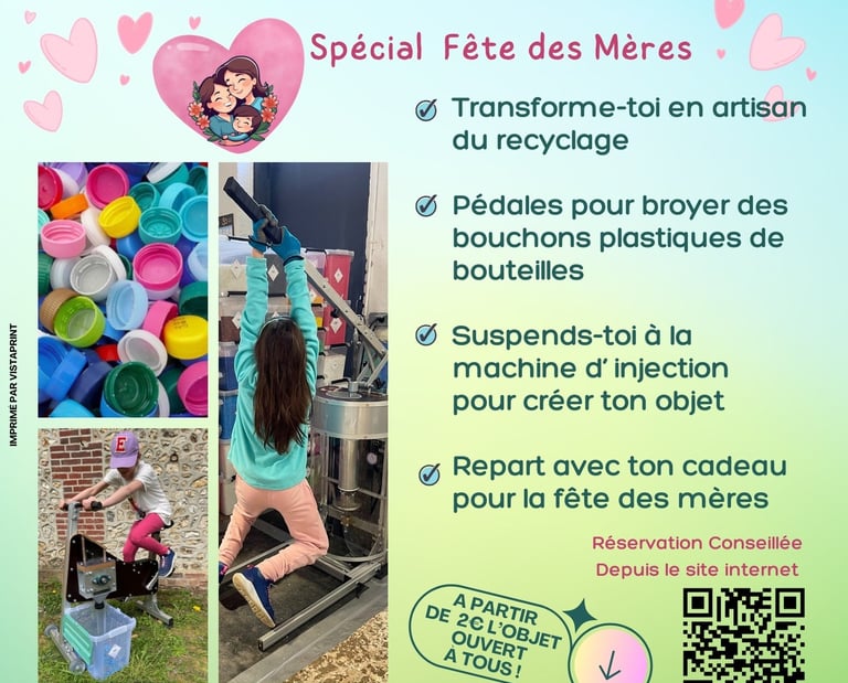 Faire un don atelier de recyclage, Plastnat, asso 