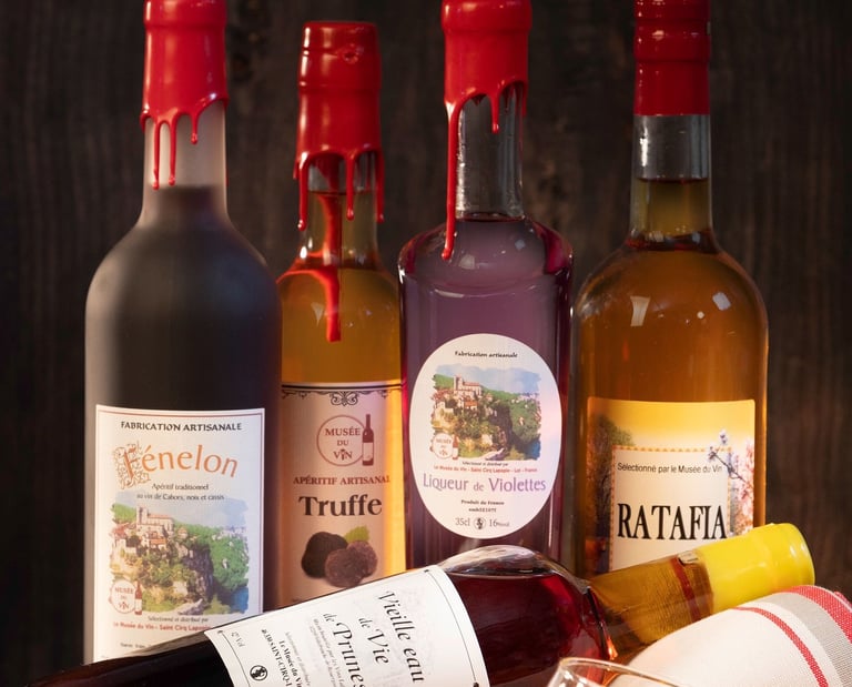 Apéritifs et spécialités régionale, liqueurs gourmande, eaux de vies, armagnac...