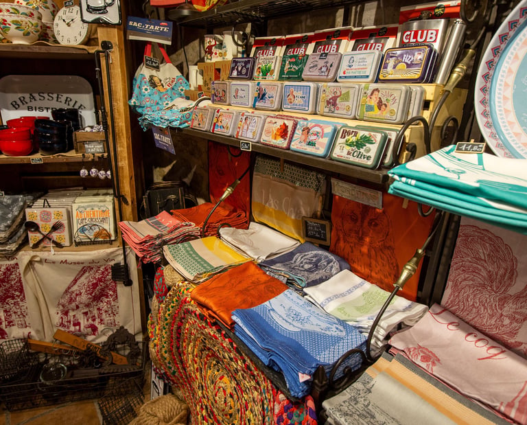 Idées cadeaux : serviettes, torchons, tabliers...