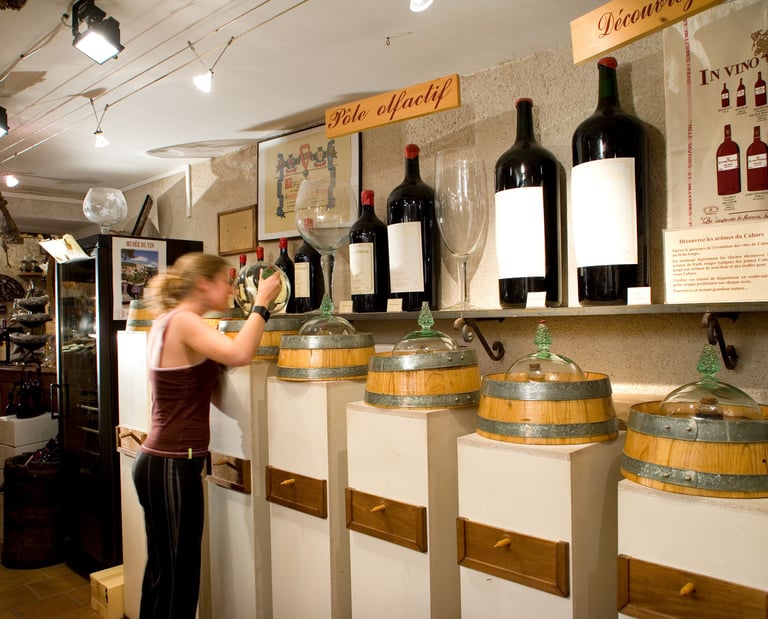 Le Musée du Vin de Saint Cirq Lapopie