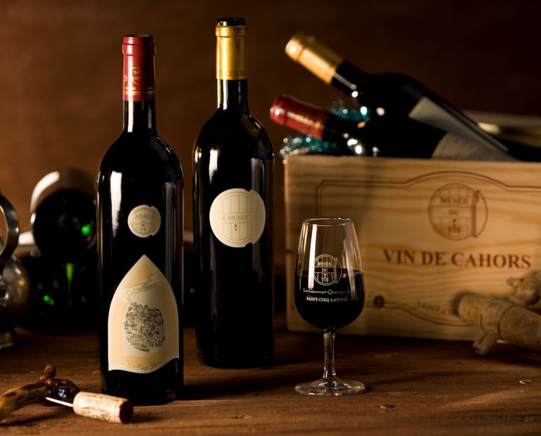 Sélection de cuvées de vin de Cahors