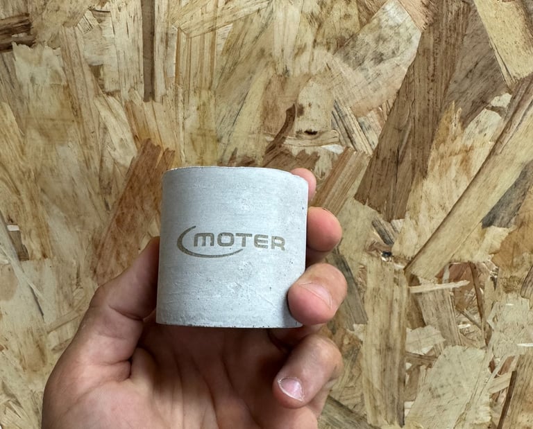 Gravure laser béton