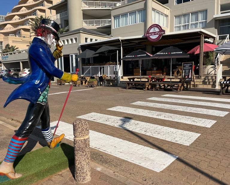 Restaurants next to Umdloti self catering holiday studio