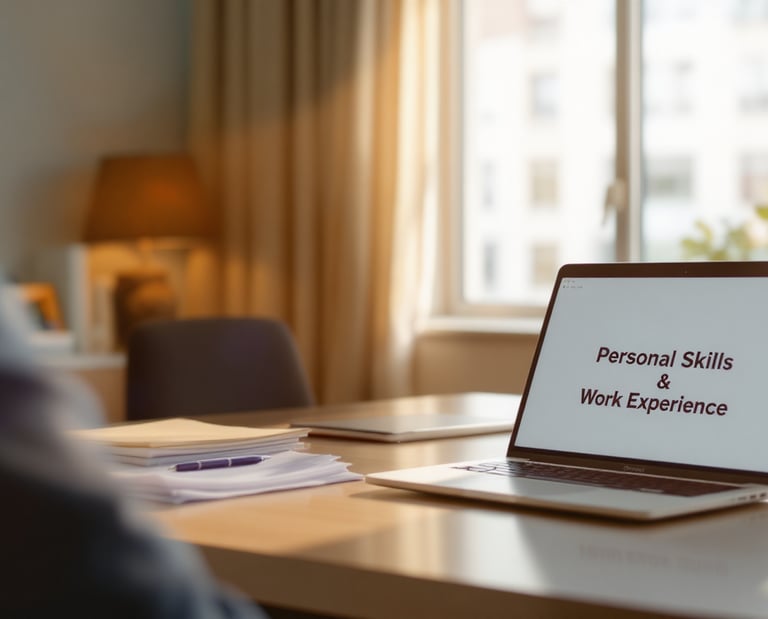 Mariano Puerta. Habilidades Personales y Experiencia Laboral.