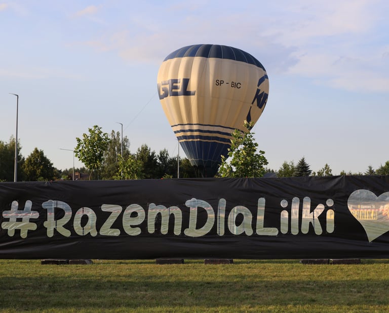 folia piro razem dla lilki atrakcja festyn pirotechnika