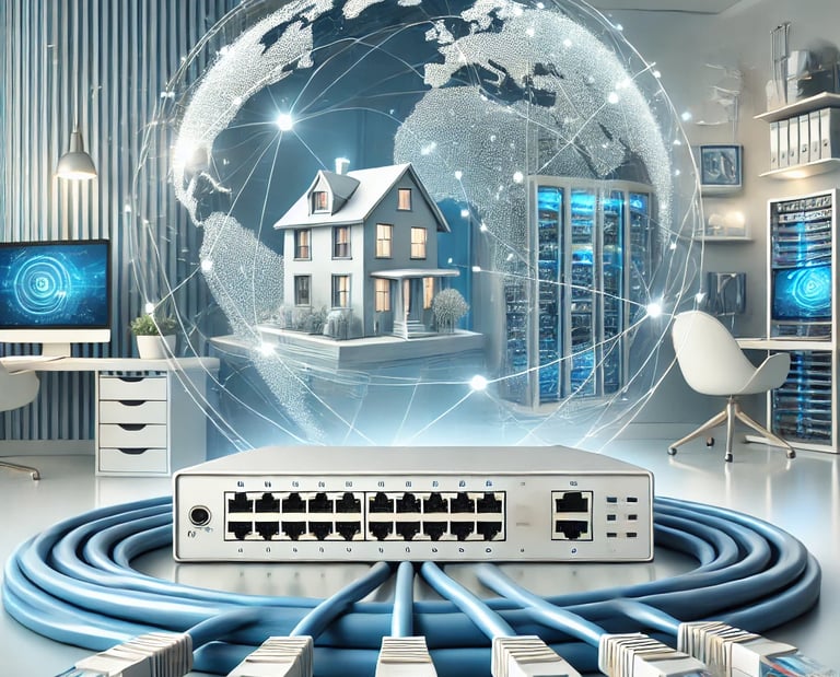 Soluciones de cableado estructurado: redes seguras y estables para empresas y hogares modernos.