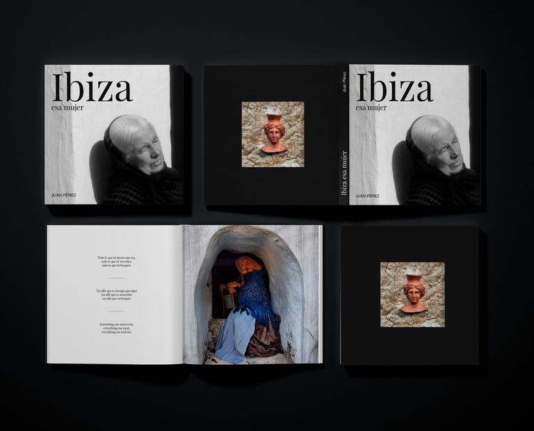 libro Ibiza esa Mujer diseño editorial