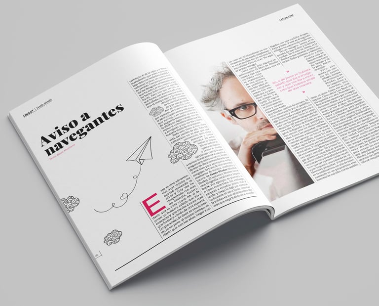 diseño editorial Ibiza