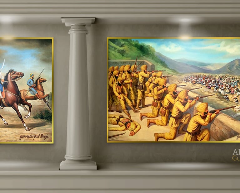 Painting of Saragrahi