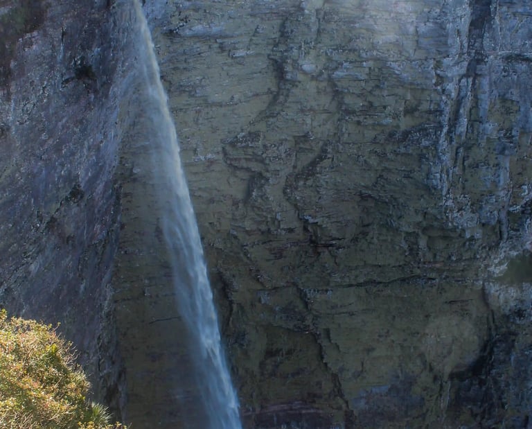 mirante da cachoeira da fumaça