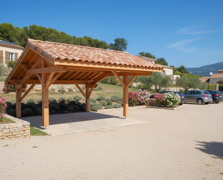 carport/abris voiture sur mesure Aubenas