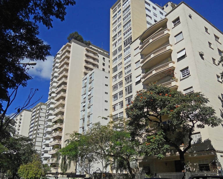 Bairro de Higienópolis - aluguel de caçambas