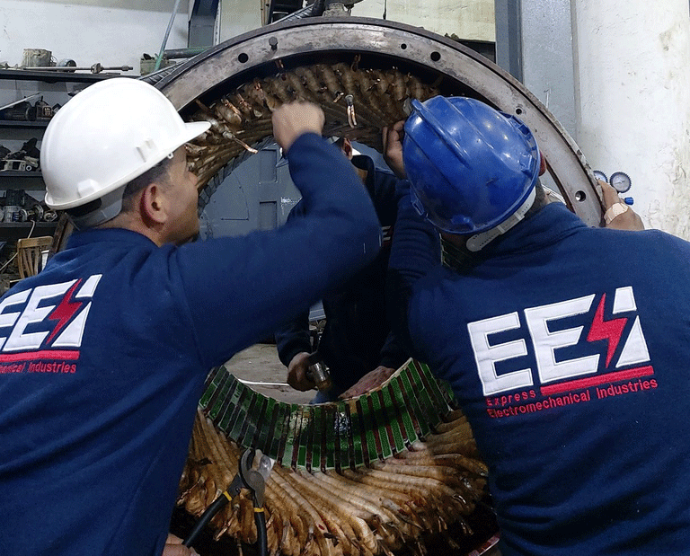 Form wound motor overhauling