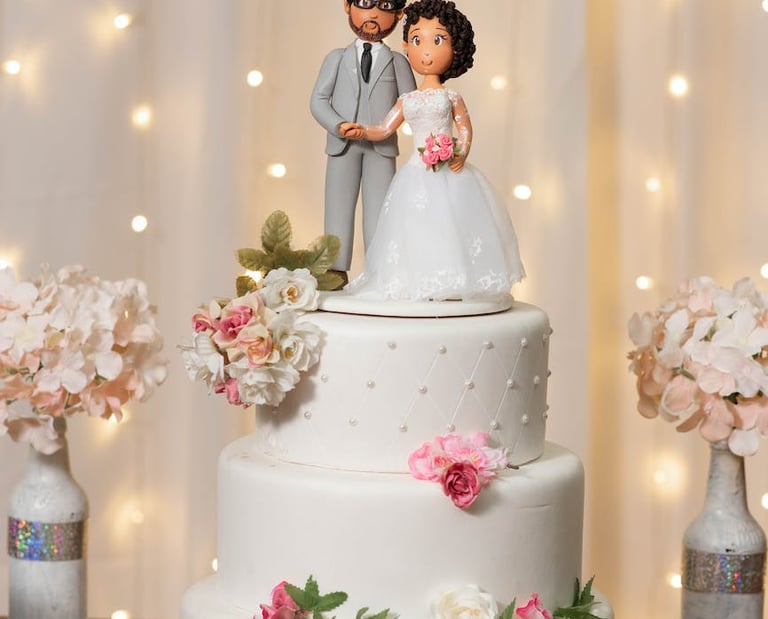 Usualdance Coreografia para Casamentos e noivos Votuporanga - Noivos bolo de festa