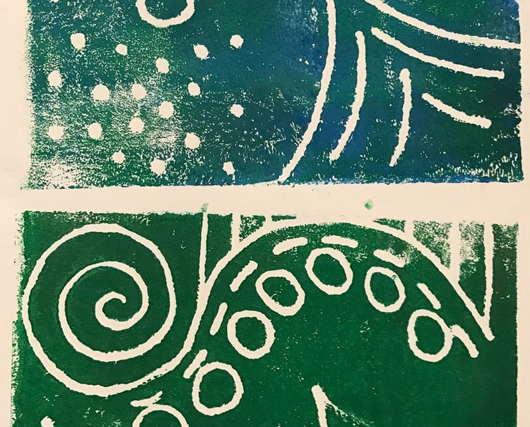 print of abstract design