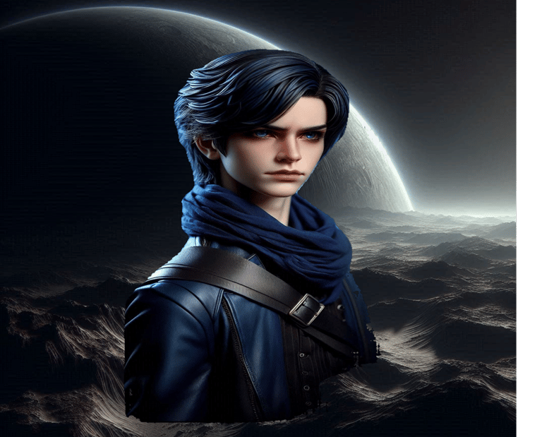 Safi Sidr the Wayfarer – dimensional traveler and pathfinder among the seven warriors of Harmonya