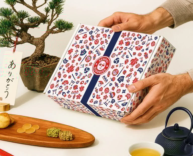 présentation box japonaise senpai surprise