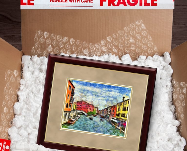 antique wrapping near me. high value wrapping near me. art wrapping in claremont ca. 