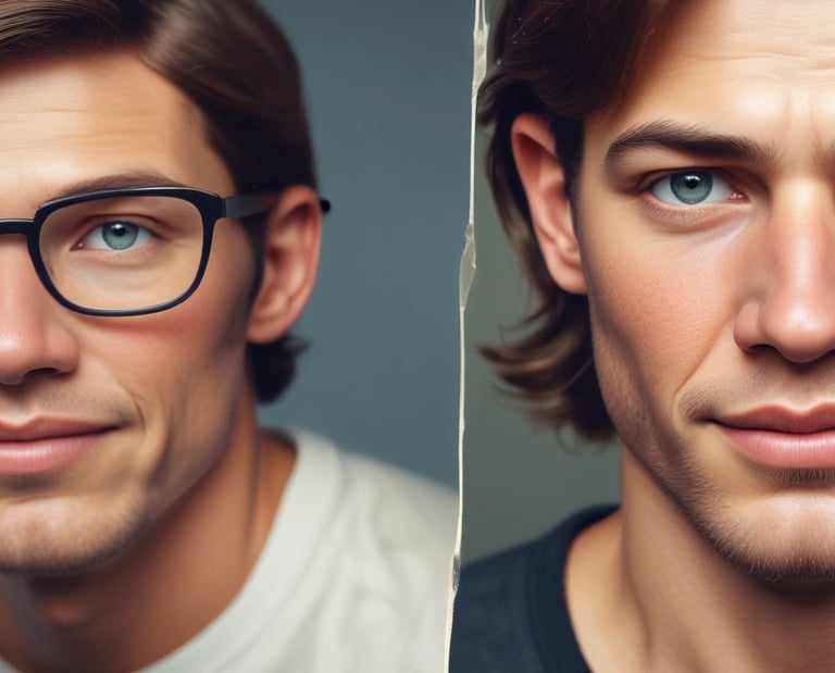 woman smiling wearing denim jacket