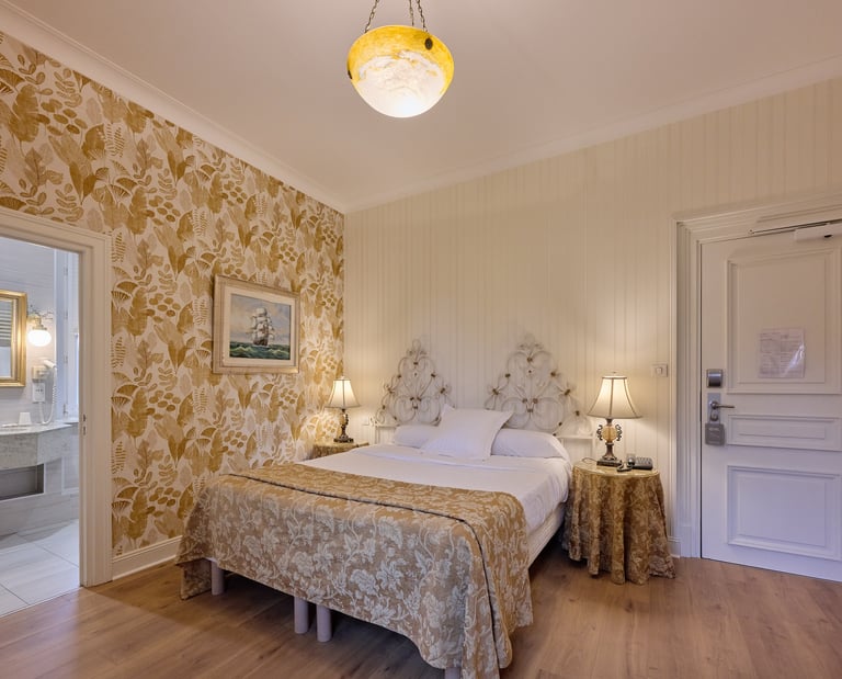 Chambre d'hôtel élégante