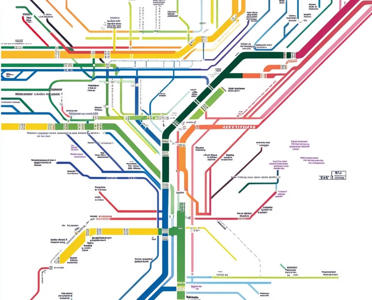 image of subway map