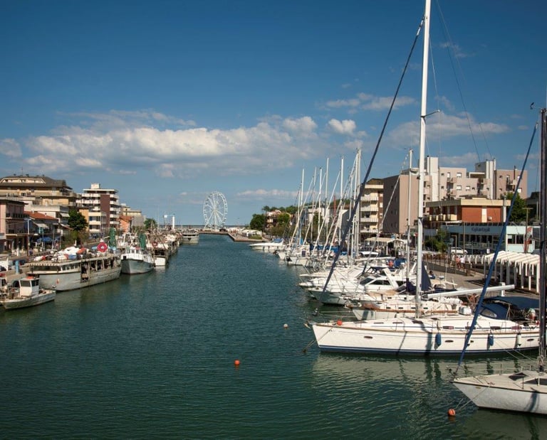 Porto di Bellaria, Vacanze al mare