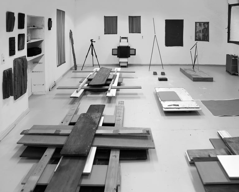 Atelier Claude Cattelain Artiste Art contemporain