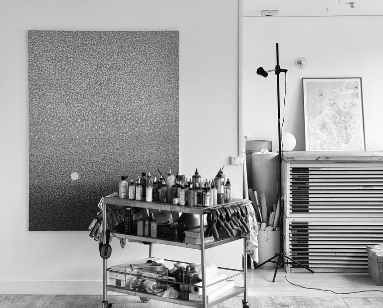 Atelier Cyrielle Gulacsy Artiste Art contemporain