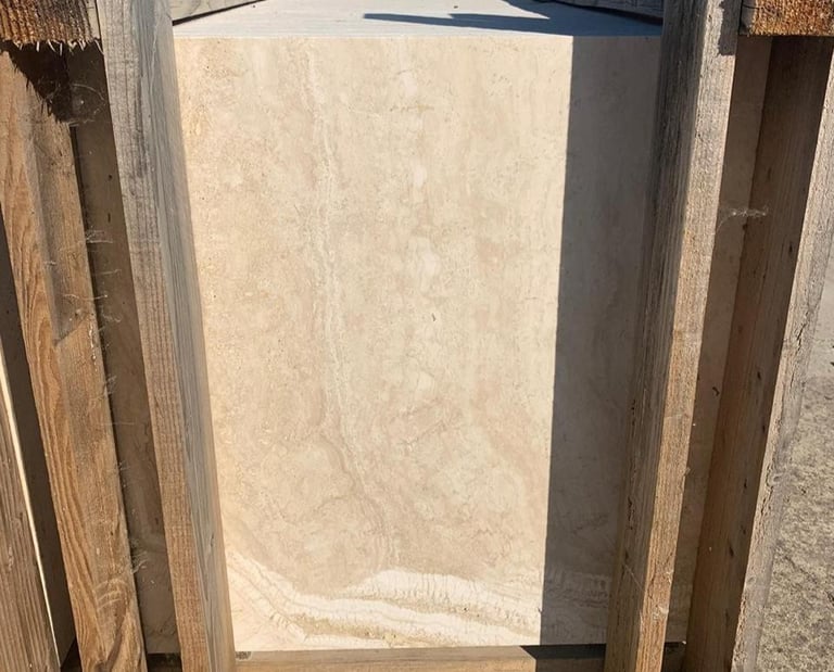 Travertine tiles bianco cream navona, natural stone tiles