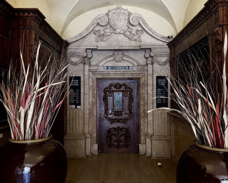 Interior del Bratislava Flagship Restaurante