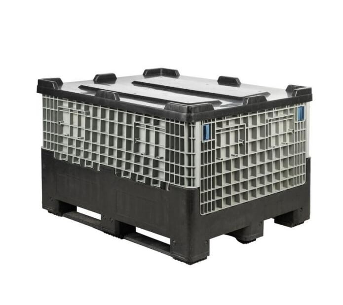 folding plastic container