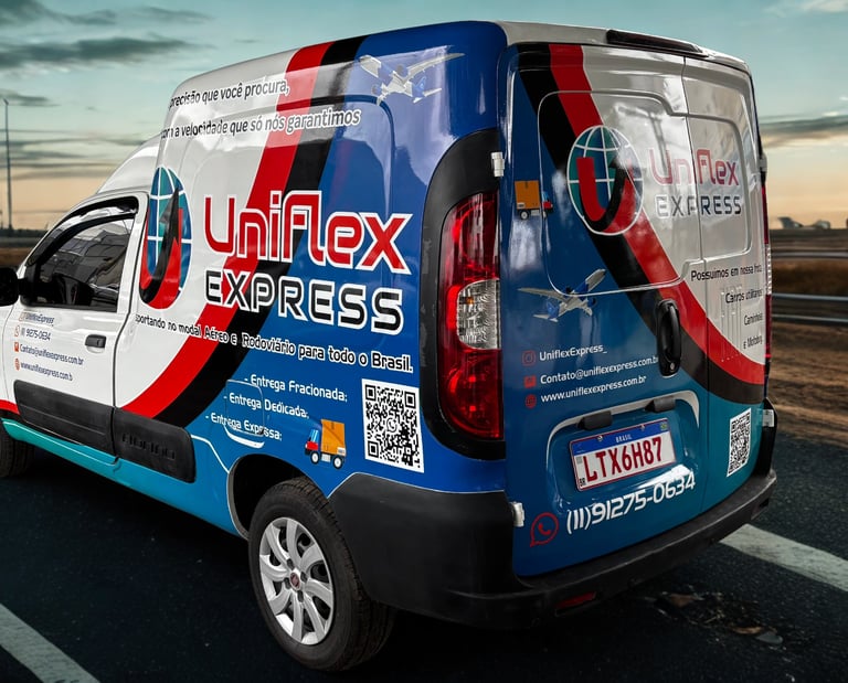 Uniflex Express, serviço de transporte de produtos químicos e carga fracionada.