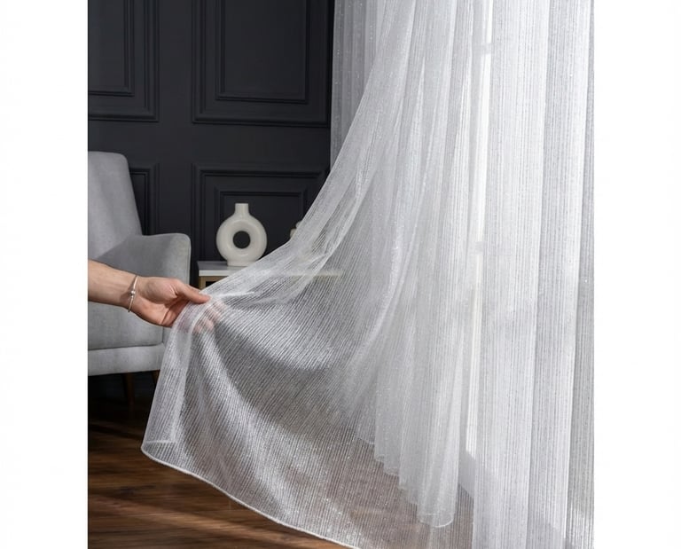 simli perde, simli tül, simli tül perde, simlü perde bursa, bursa perde