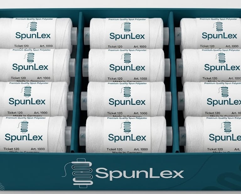 WHITE SPUN POLYESTER THREADS REEL IN INDIA ALL STATE WE SUPPLY IN INDIA