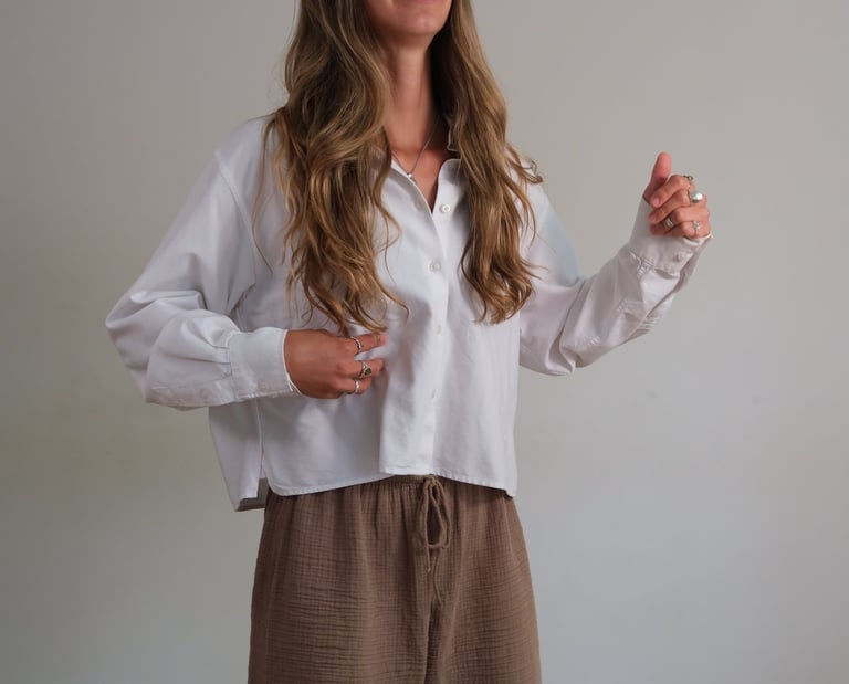 Jean leading a workplace yoga session in Leiden