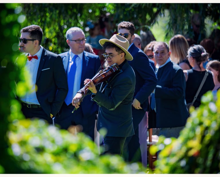 Show de violín eléctrico de Mauro Ruiz para fiestas, cócteles y eventos premium en Valencia y España