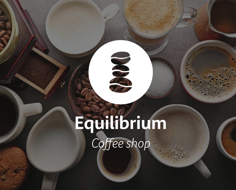 Coffee shop logotype branding 