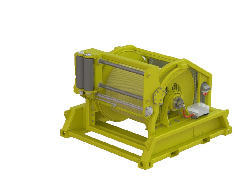 3D Model of Constant Tension Winch