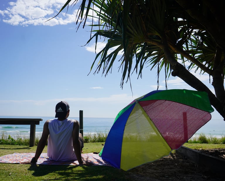 Cinematic coastal landscape photography in Brisbane Australia