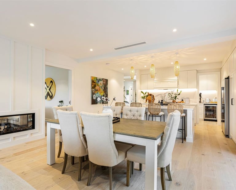 open plan living - new build by Highend Homes