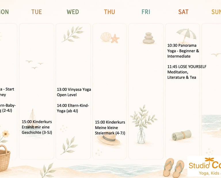 Studio Collage Stundenplan Graz Seiersberg