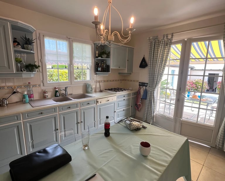 photo avant cuisine cabourg