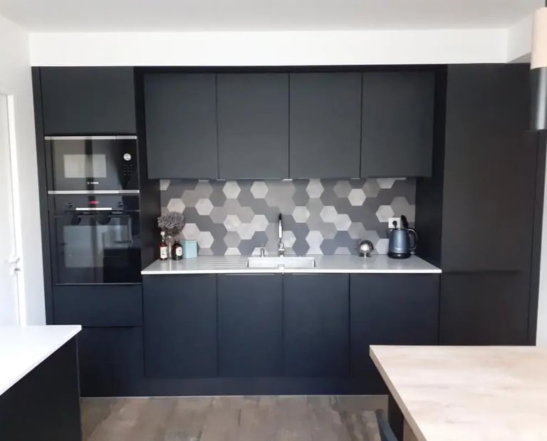 réalisation cuisine sur mesure à Baron-sur-Odon - Baïa Home