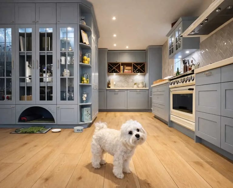 réalisation cuisine sur mesure à Cabourg - Baïa Home