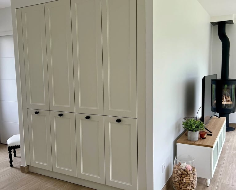 réalisation placard d'entrée sur mesure à Missy- Baïa Home