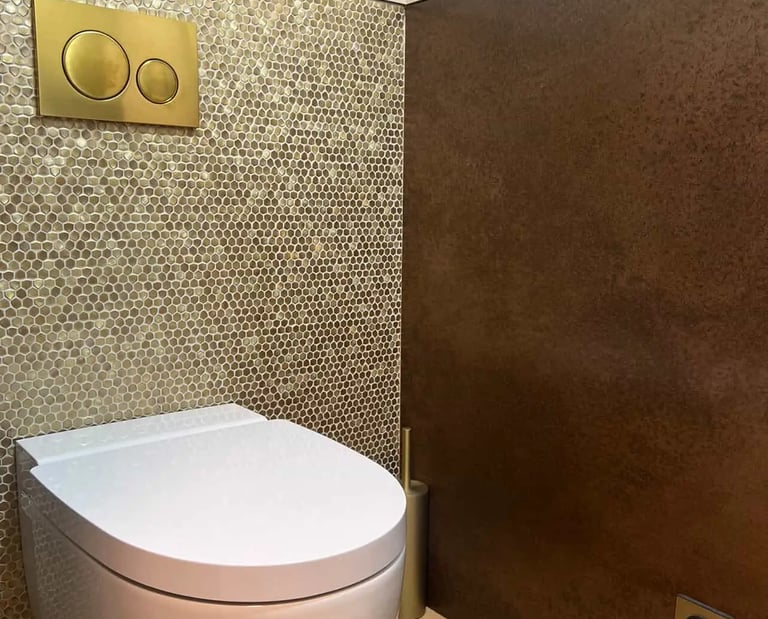 réalisation WC suspendu à Dives-Sur-Mer - Baïa Home