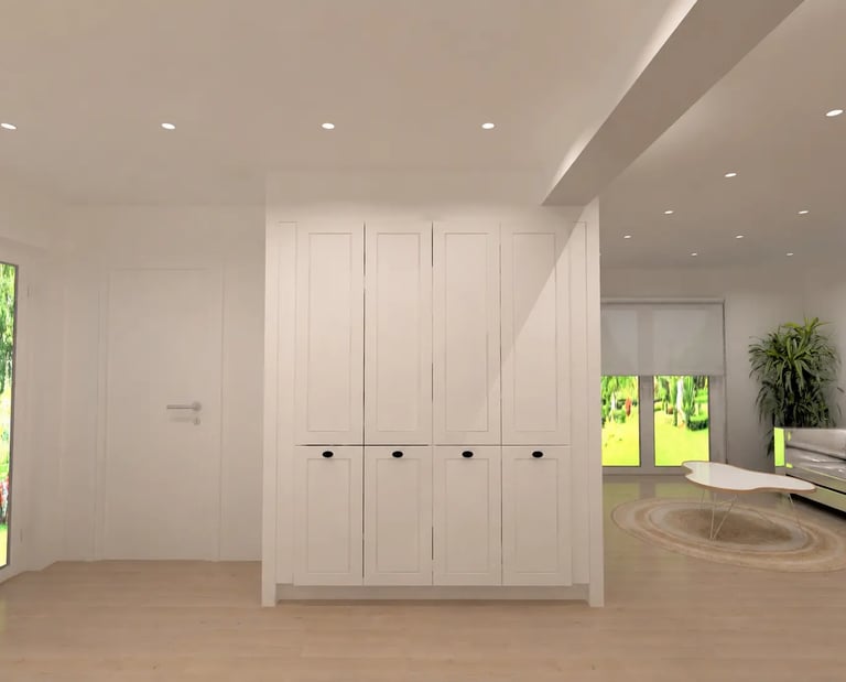 vue 3D du projet