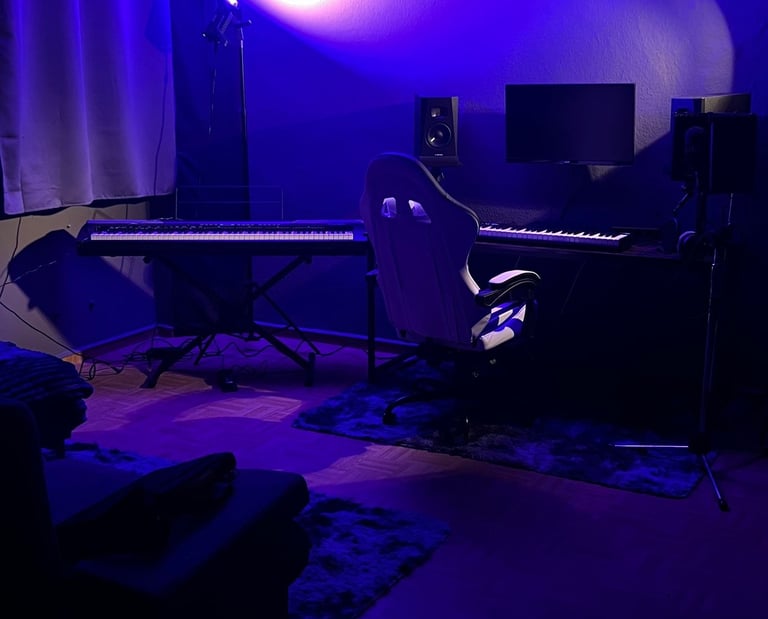 Arbeitsbereich im SoundSpace