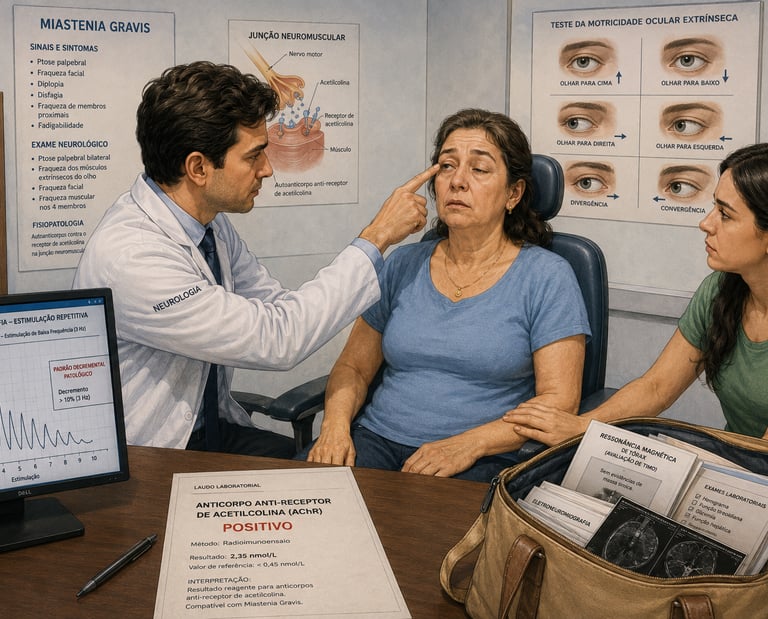 Miastenia Gravis; Junção Neuromuscular