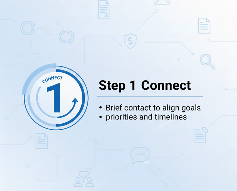 Step 1 Connect